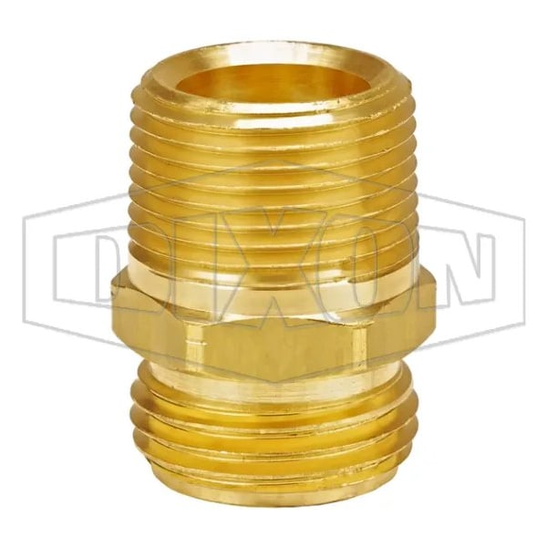 Dixon 3/4 in MALE GHT x 3/4 in MALE BSPT BRASS 5081212BSPT - main