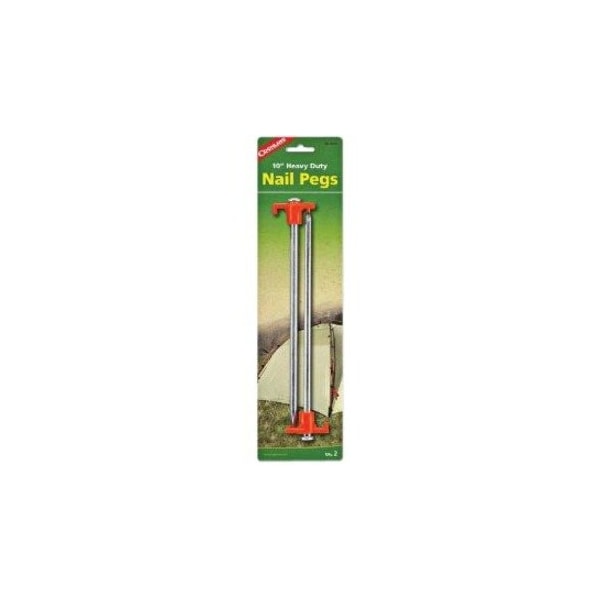 Coghlans Coghlan's Red Nail Pegs 1.87 in. W X 10 in. L 100 pk 8311 - main