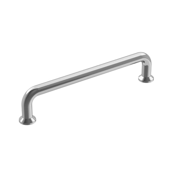 Amerock Factor 5-1/16 in 128 mm Center-to-Center Polished Chrome Cabinet Pull BP3678226 - main