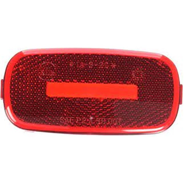 Bookazine Red Replacement Lens for Standard 4 x 2 Marker Lights TI1826952 - main