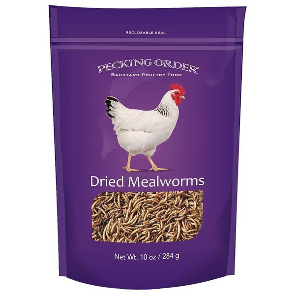 Pecking Order Mealworms F/Chickens 10Oz 009330 - main