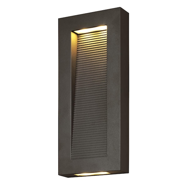 Cling 16 in. Avenue LED Outdoor Wall Lantern - Architectural Bronze CL2246725 - main