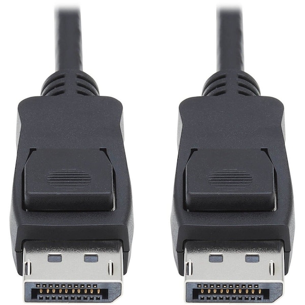 Eaton Tripp Lite Series DisplayPort 1.4 Cable with Latching Connectors, 8K M/M, Black, 1 ft. 0.31 m P580-001-V4 - main