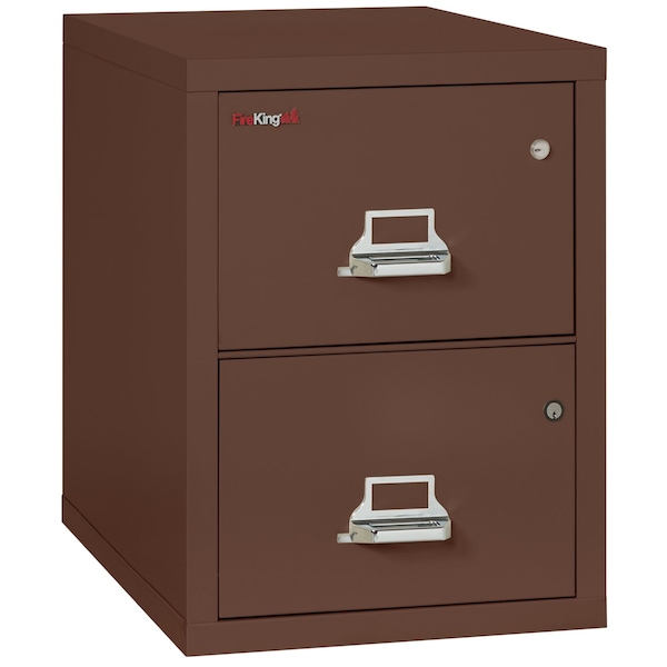 Fireking 2 Drawer, 1 Hr Fire Rated, Vertical, 31" Legal, Safe-In-A-File Brown 2-2131-CBRSF - main