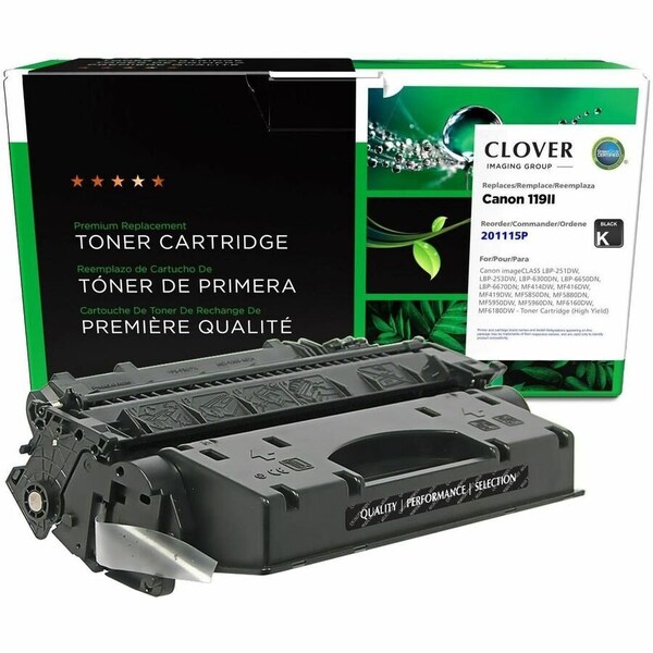 Cig Clover Imaging Remanufactured Toner Cartridge for Canon 119II 3480B001 201115P - main