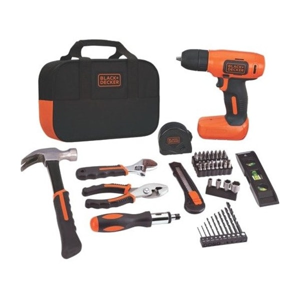Black & Decker 8V MAX* Cordless Lithium Drill Project Kit BDCD8PK - main