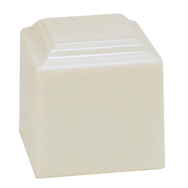 Fasttrack2Fitness Cultured Marble Cremation Little Tahiti Baby Urn, Ivory FA2004973 - main