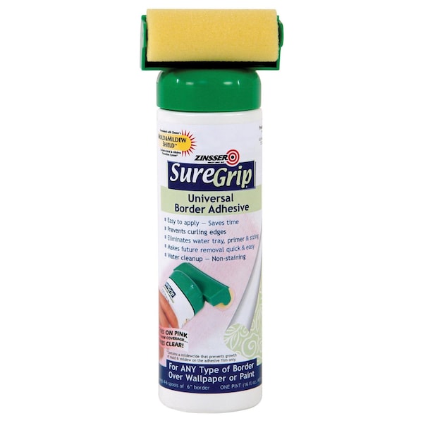 Zinsser SureGrip Universal Border Adhesive, 16 Fl Oz 2876 - main