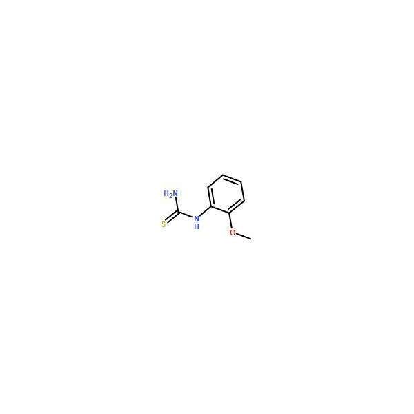 Ak Scientific 1-(2-Methoxyphenyl)-2-thiourea (5g), CAS 1516-37-6 4705AD-5g - main