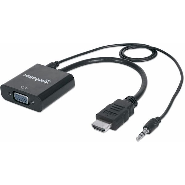 Manhattan HDMI TO VGA CONVERTER WITH AUDIO 151559 - main