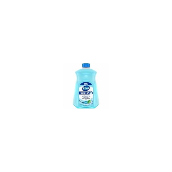 Dial Antibacterial Defense Liquid Hand Soap - Spring Water Scent - 1.63 quart - Pump Dispenser 2896064 - main