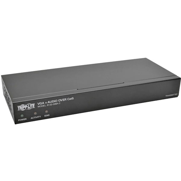 Tripp Lite series B132-008A-2 8-Port VGA + Audio over Cat5/6 Extender Splitter B132-008A-2 - main