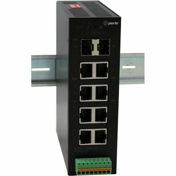 Perle IDS-114HP10-port Unmanaged Gigabit Switches 07017850 - main