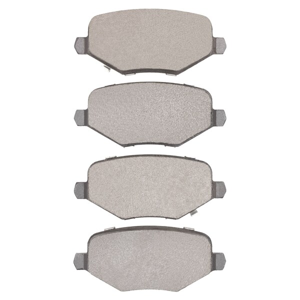 Dynamic Friction Co DFC 5000 Advanced Brake Pads - Ceramic 1551-1719-00 - main
