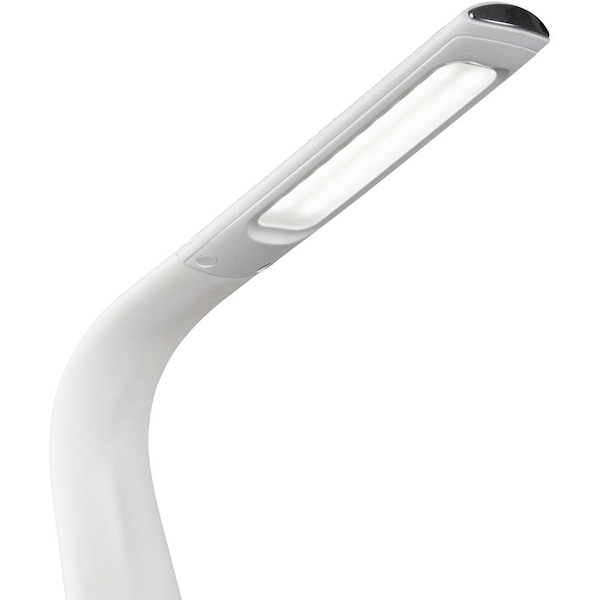 Ottlite Thrive LED Desk Lamp with Clock and Sanitizing, White OTTSCEY700S - main