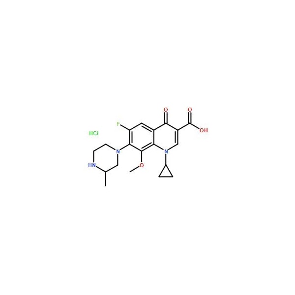 Ak Scientific Gatifloxacin hydrochloride (100mg), CAS 121577-32-0 O378-100mg - main