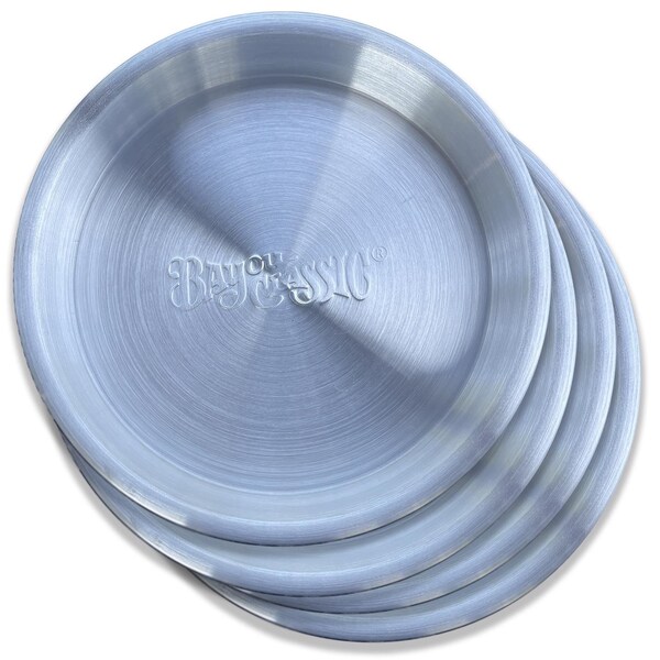 Bayou Classic Bayou Classic Aluminum Serving Tray 14 in. L X 14 in. W 4 pk 500-588 - main
