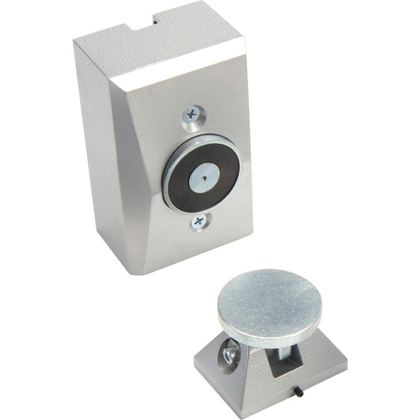 Edwards Signaling Door Holder, Electromagnetic, Wall Mount, Powder Epoxy Aluminum 1508-AQN5 - main