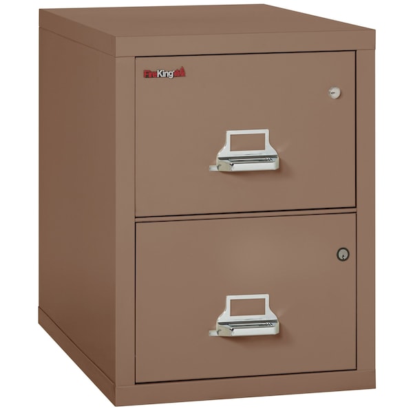Fireking 2 Drawer, 1 Hr Fire Rated, Vertical, 31" Legal, Safe-In-A-File Tan 2-2131-CTNSF - main