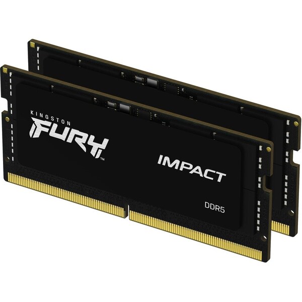 Kingston 32GB 4800MHZ DDR5 CL38 SODIMM KIT OF 2 FURY IMPACT KF548S38IBK2-32 - main