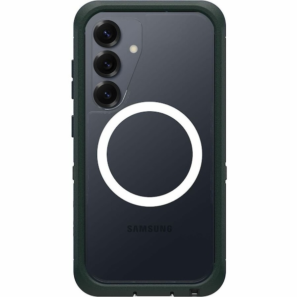 Otterbox Defender Pro Xt Clear Magnetic Case For Samsung Galaxy S25, Sagebrush Green 77-97879 - main