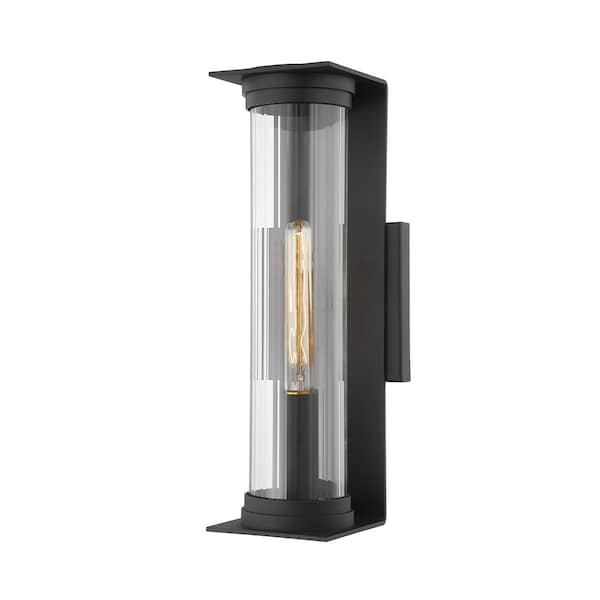 Troy Lighting Presley 1 Light Wall Sconce 6.5 In. Textured Black B1322-TBK - main
