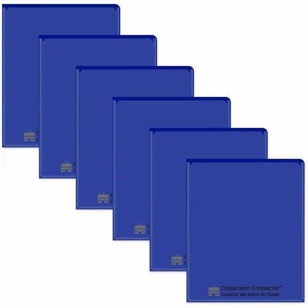 C-Line Products C-Line Classroom Connector School-to-Home Folders, Blue, 25/Box 32005 - main