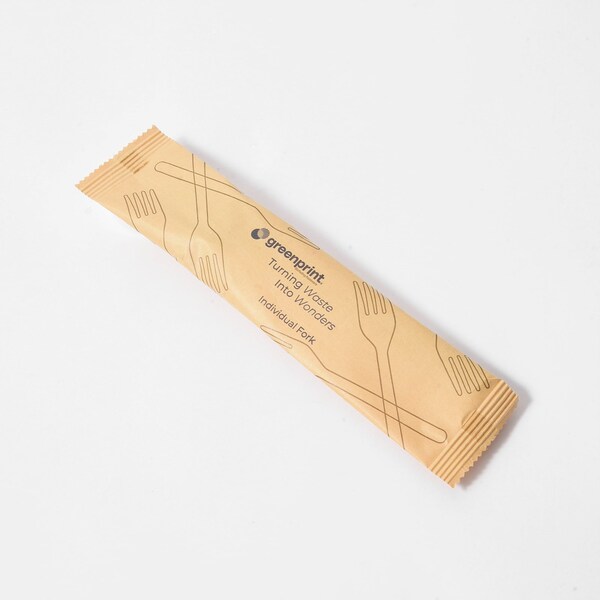 Greenprint Greenprint Agave Based Heavy Weight Natural Agave Forks, Individually Wrapped, 500 ct F500W - main