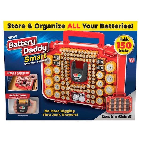 Battery Daddy Smart As Seen On TV Battery Storage System Plastic BADAS-MC4 - main