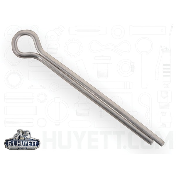 Huyett Cotter Pin, 316 Stainless Steel, 0.375 in Dia x 4.000 in Effective Length CPS16-375-4000 - main