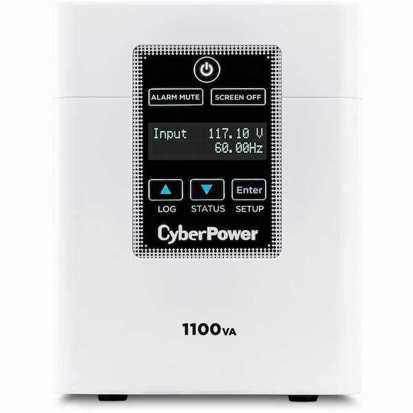 Cyberpower 1100VA/880W UPS 120V 6 NEMA 5-15R-HG 60601-1 TESTED NEMA 5-15P-HG PLUG SNMP XL M1100XL - main