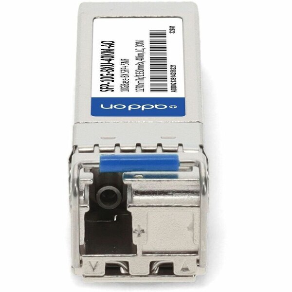 Add-On CISCO SFP-10G-BX-U-40 COMPATIBLE TAA COMPLIANT 10GBASE-BX SFP+ TRANSCEIVER SFP-10G-BXU-40KM-AO - main