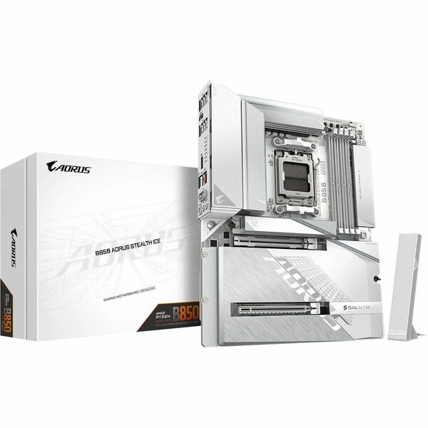 Gigabyte Desktop Motherboard B850 A STEALTH ICE - main