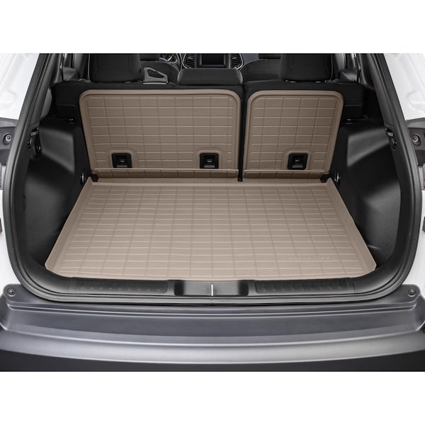 Weathertech Tan Seatback Cargo Liners HP, 2020 - 2025 Kia Telluride 411512IM - main