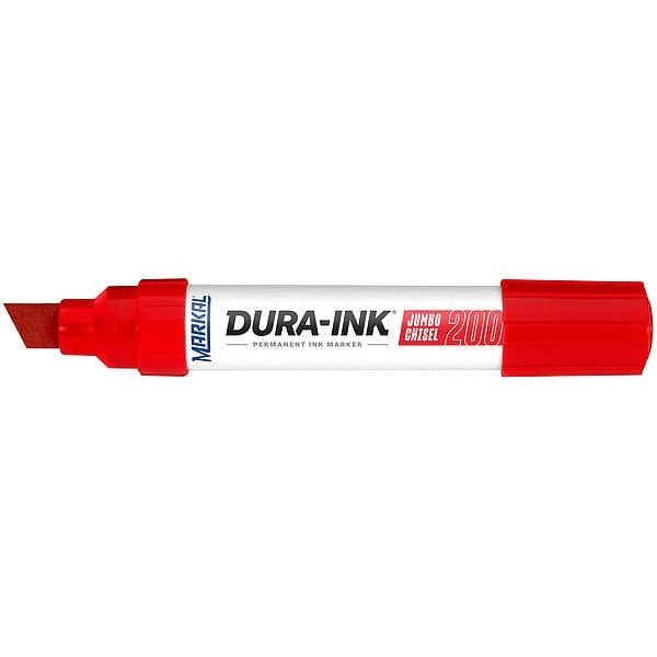 Dura-Ink Industrial Marker, Extra Large Tip, Red Color Family, Ink 96916 - main