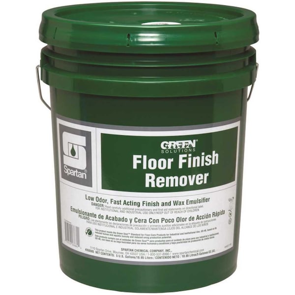 Spartan Chemical Co Green Solutions 5 Gallon Floor Finish Remover 350505 - main