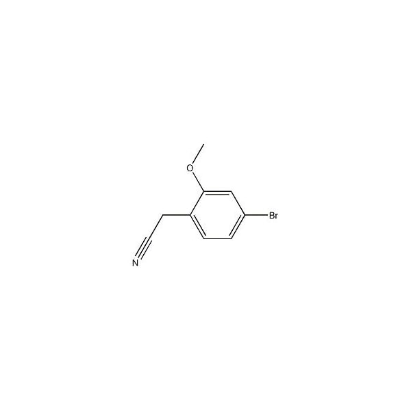 Ak Scientific (4-Bromo-2-methoxyphenyl)acetonitrile (5g), CAS 858523-37-2 W8828-5g - main