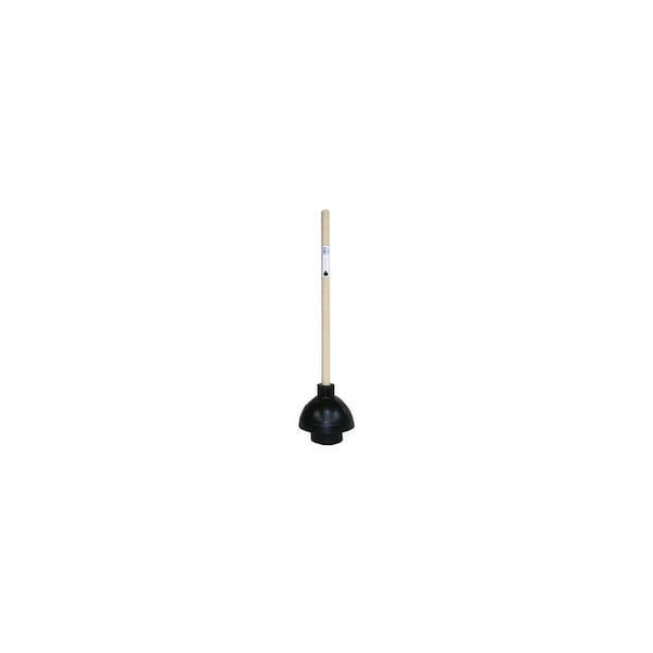 Everflow Force Cup Toilet Plunger, Junior, Wood Handle C28812 - main