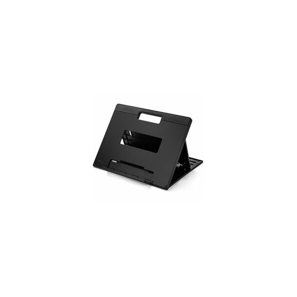 Kensington SmartFit Easy Riser Laptop Cooling Stand, 13 x 9.5 x 0.8-7.1, Black, Supports 8 lbs K50422WW - main