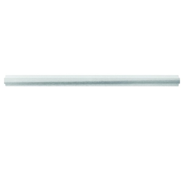 Apollo Tile Light Gray 1x12 Eastern Black Marble Polished Pencil Liner Tile Trim 0.67 sqft/case, 10PK APLMMR884PA - main