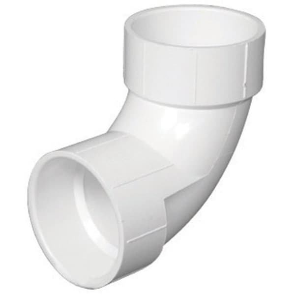 Pinpoint Charlotte Pipe & Foundry PVC003001600HA 90 deg PVC Dwv Elbow 6 in. PI2512795 - main