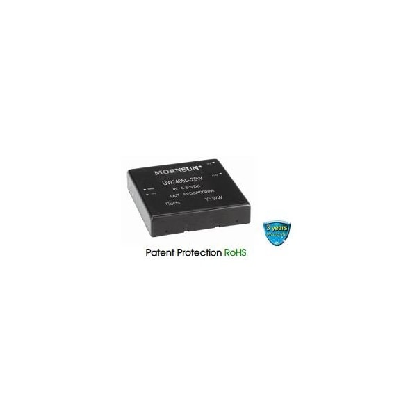 Mornsun DC-DC Converter, 20W, 6-50VDC input, 5VDC output, DIP UW2405D-20W - main