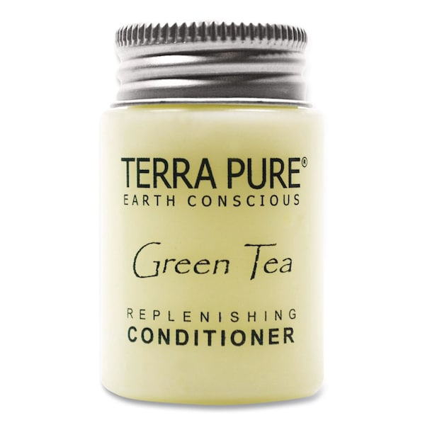 Diversified Hospitality Solutions Terra Pure Conditioner Jam Jar, Green Tea Lemongrass Scent, 1 oz Jar, 300PK TP02C100 - main