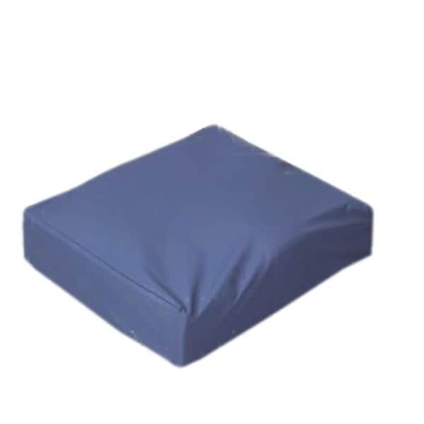 Fabrication Enterprises 16 x 18 x 4 in. Foam Wheelchair Cushion with Removable Cover 50-1327 - main