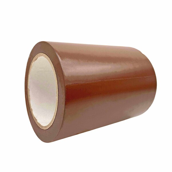 Wod Tape PVC, Dark Brown, 6 inch (144mm) W., 6 mil Thickness, 8 PK WOD VTC366-06000-8-36-DBR - main