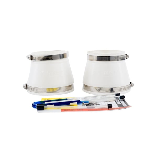 Fantech Frik 4 in. x 3 in. Radon Installation Kit 95904 - main