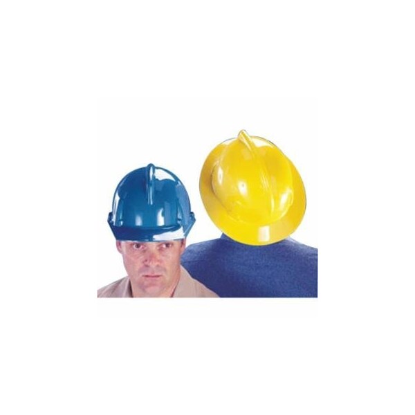 Msa Safety Topgard Protective Caps & Hats, Staz-On, Hat, Yellow 454-454712 - main