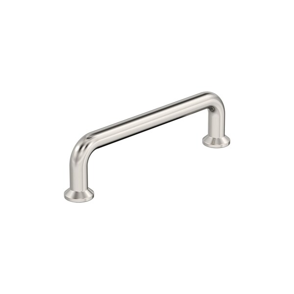 Amerock Factor 3-3/4 inch 96mm Center-to-Center Polished Nickel Cabinet Pull BP36781PN - main