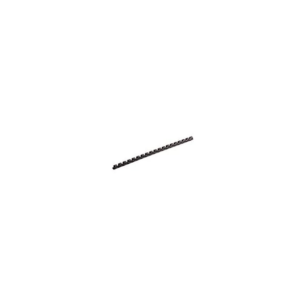 Fellowes SPINES, COMBND, 1/4in, BK, 100CT, 30PK 52366 - main