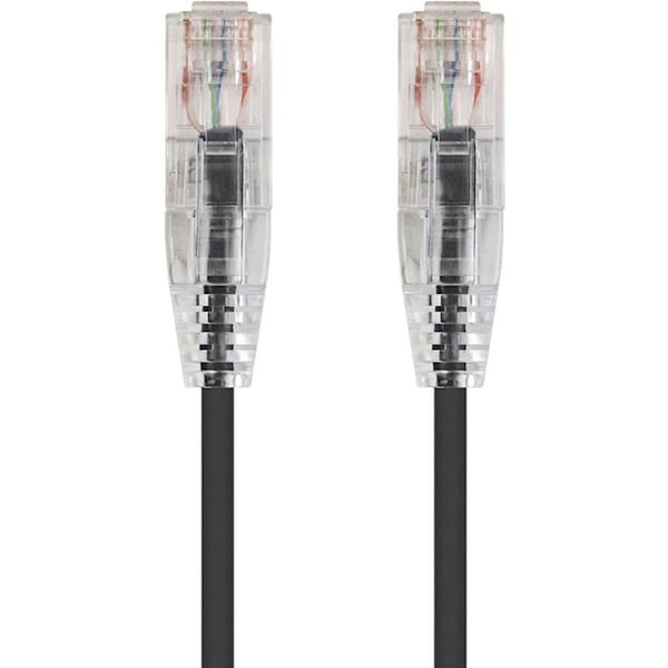 Monoprice SLIMRUN CAT6 UTP CABLE-10FT BLACK 13542 - main